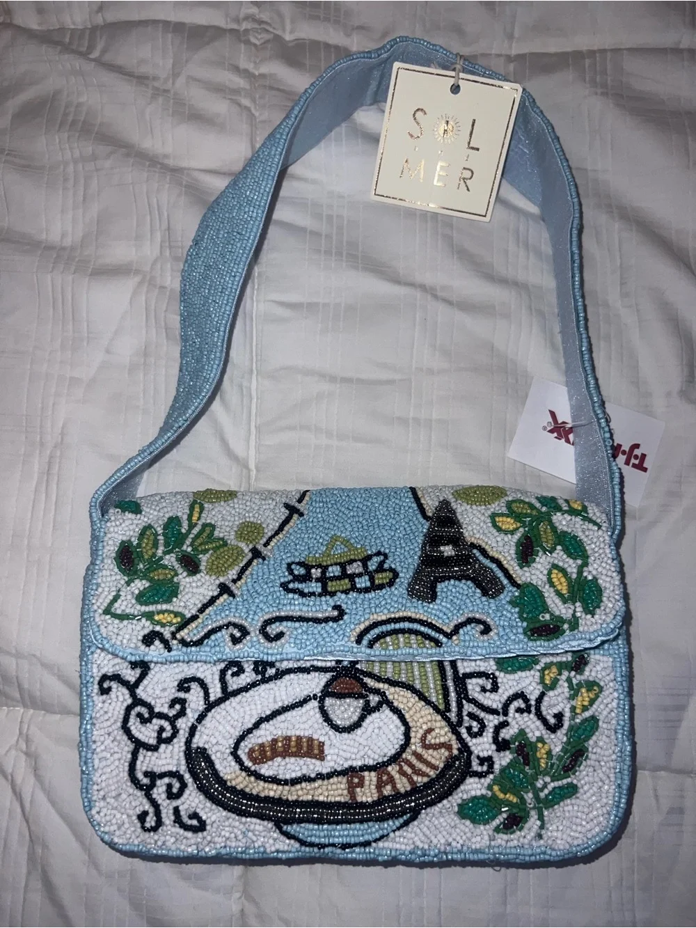 Beaded Paris Purse